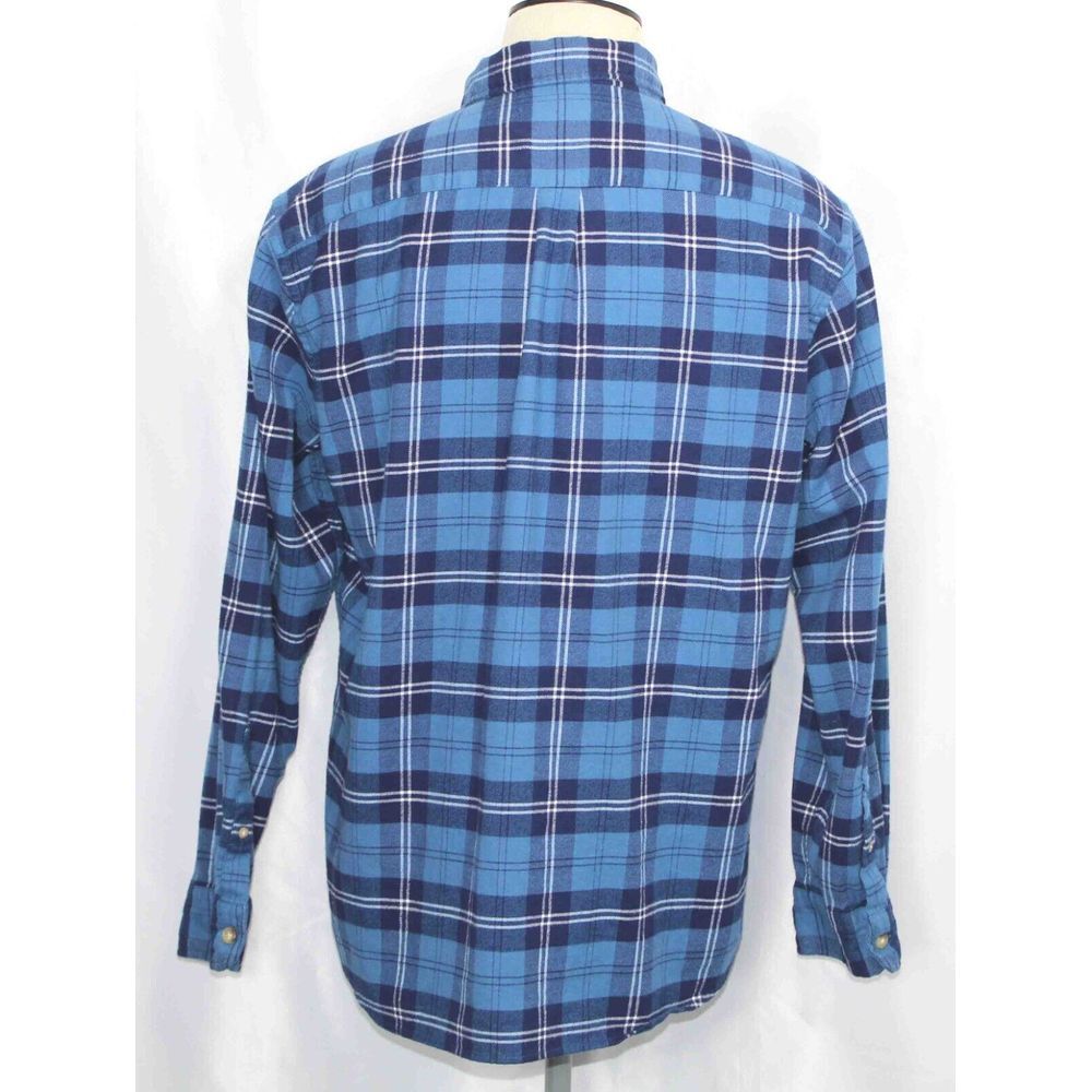 Vineyard Vines Classic Fit Stretch Flannel Plaid‎ Shirt Mens Size L - Picture 3 of 5